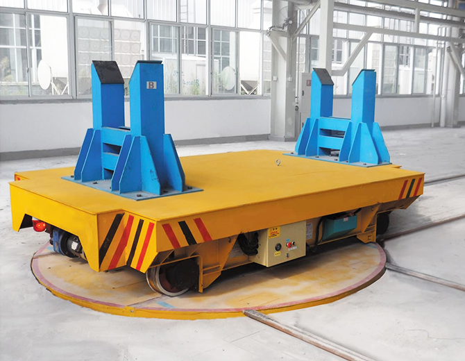 軌道轉(zhuǎn)盤平臺車